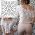 Crochet blouses: 6 beautiful FREE patterns