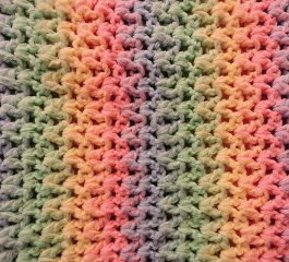 Crochet ombré blanket Pattern