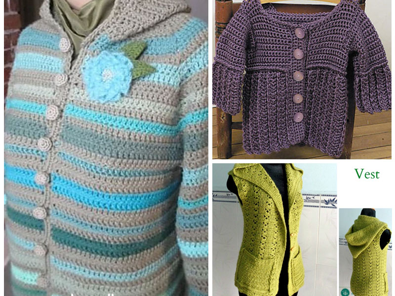 Fabulous Hooded crochet patterns