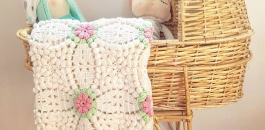 Crochet Baby Blanket  (DIY) Pattern