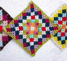 Flower Meadow Granny Square – Your crochet for the weekend!