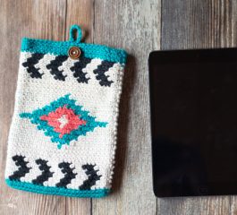 Crochet Tablet , tablet and notebook Pouch patterns