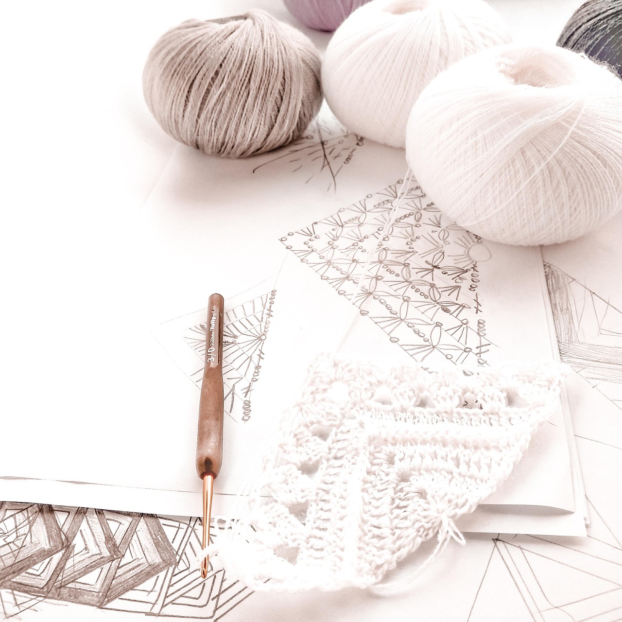 How to knit your own blankets