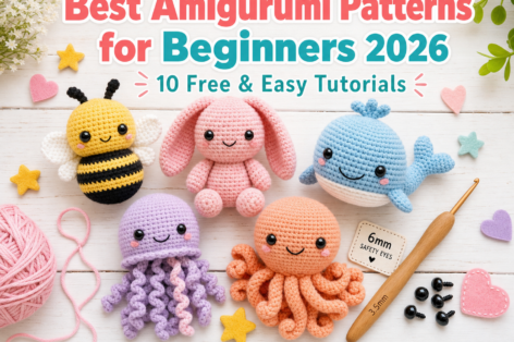 Best Amigurumi Patterns for Beginners 2026 – 10 Free & Easy Tutorials