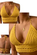 DIY Crocheted Crop Top: 20 min & Yarn for Summer Style